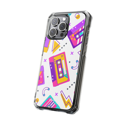 Retro Cassette Chaos iPhone Case - Impact