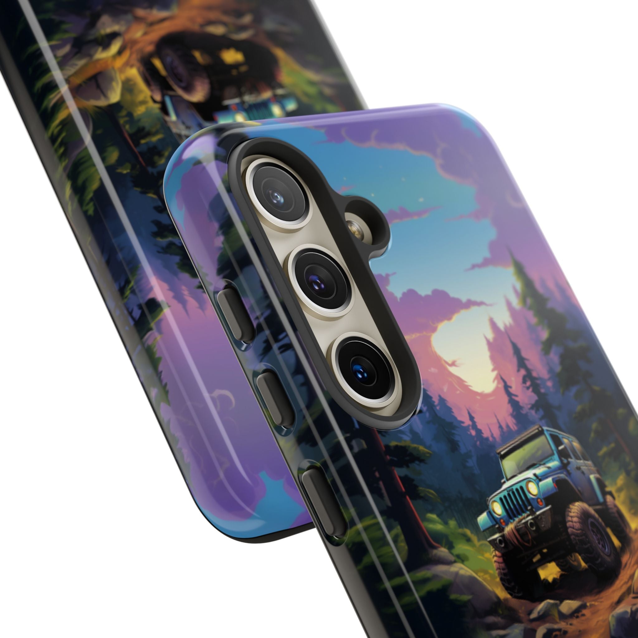 Sunset Forest Drive - Samsung Case