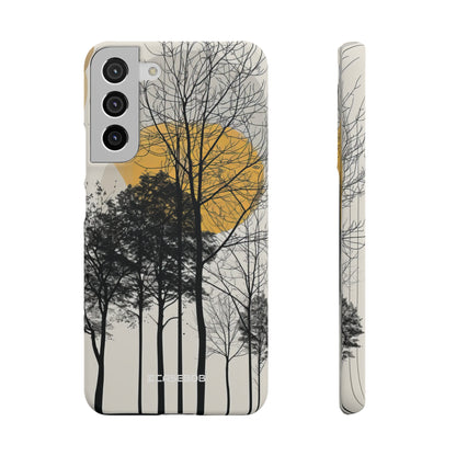 Minimalist Nature Harmony | Slim Phone Case for Samsung