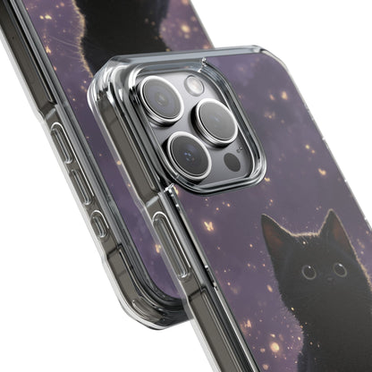 Whimsical Cat Soars iPhone Case - Impact