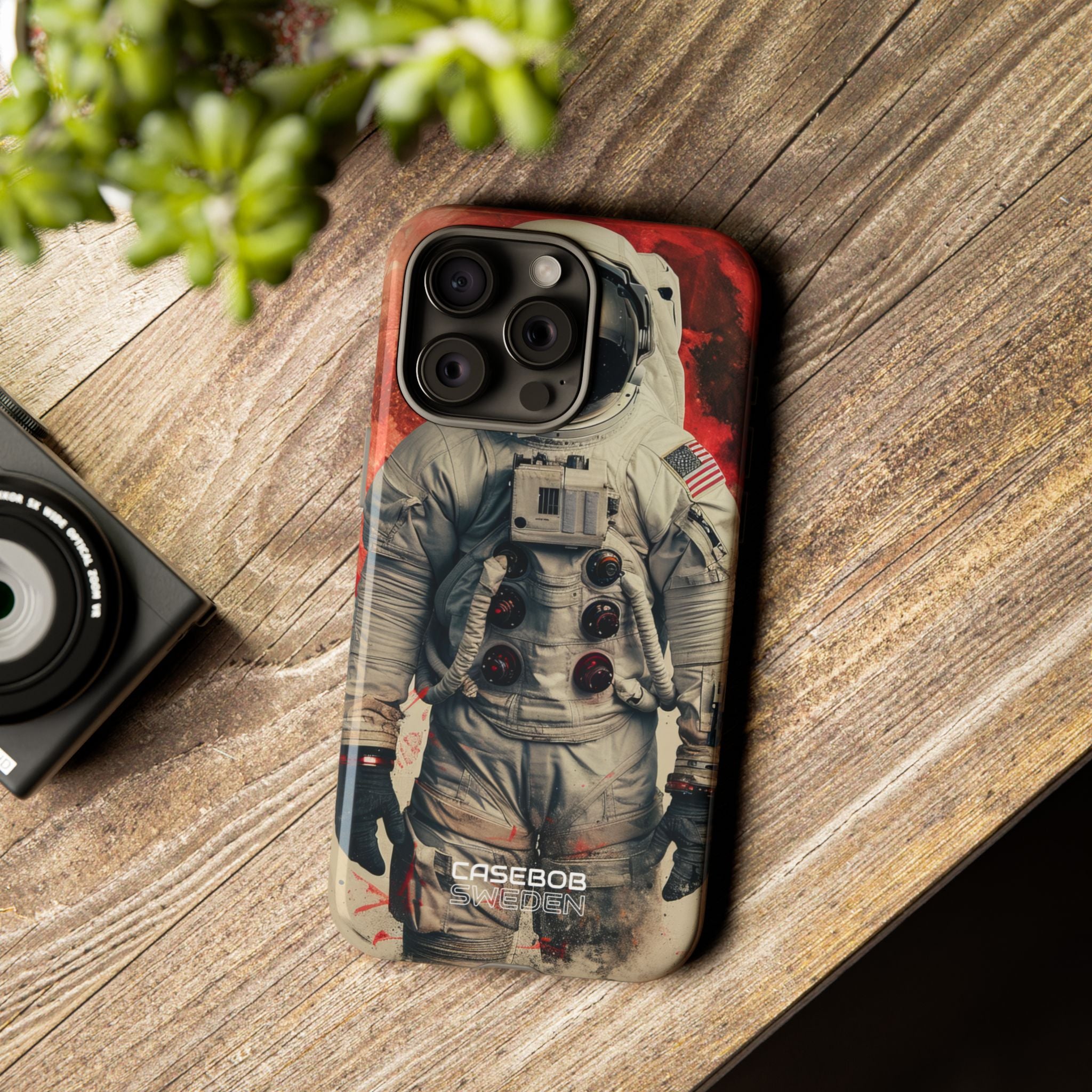 Sogno Passeggiata Spaziale Cremisi iPhone 15 - Tough