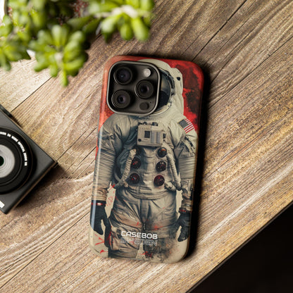 Sogno Passeggiata Spaziale Cremisi iPhone 15 - Tough