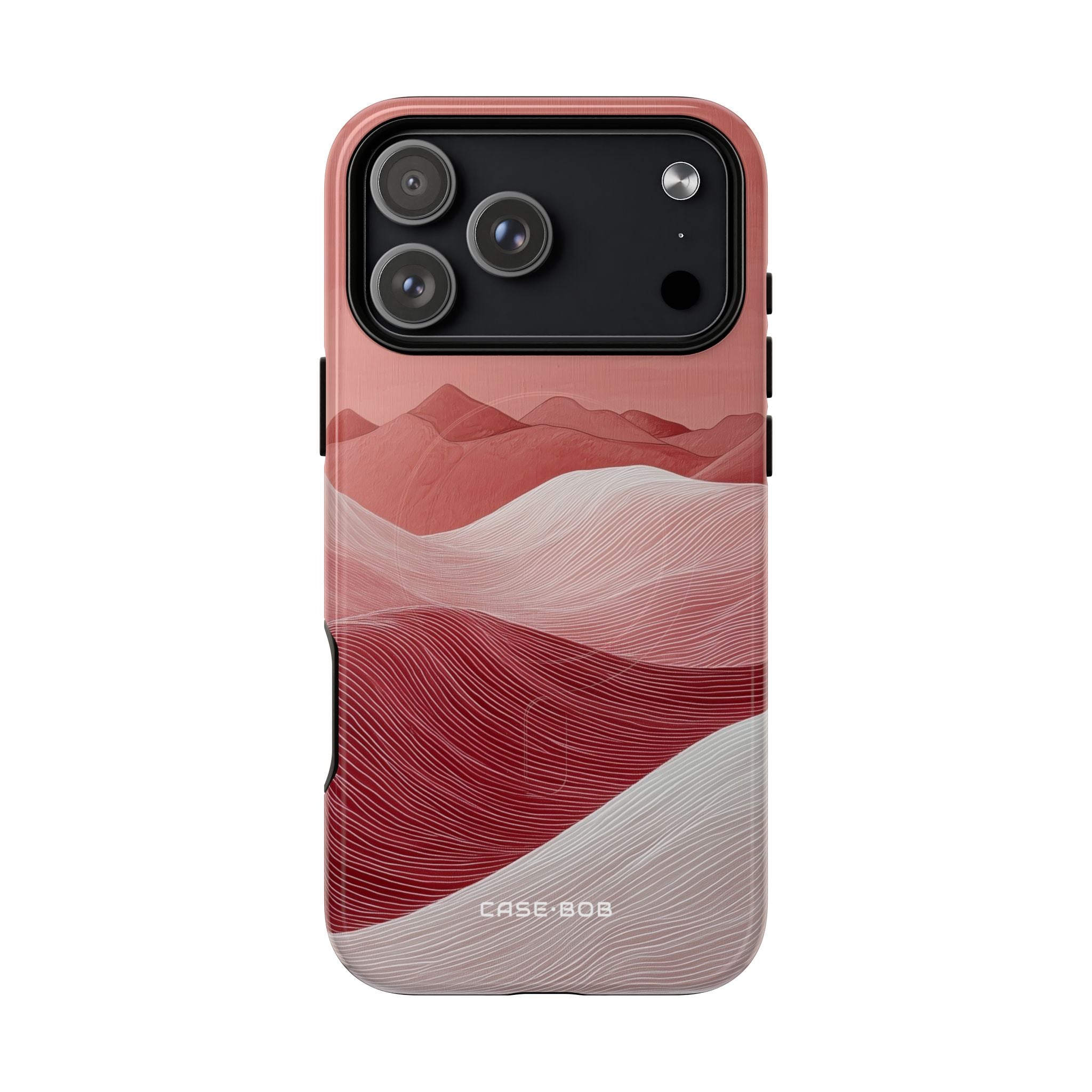 White Orb Dunes iPhone 17 Pro Max Case - Tough+