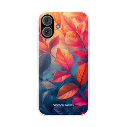 Red Blue Nature - Flexi iPhone 16 Phone Case