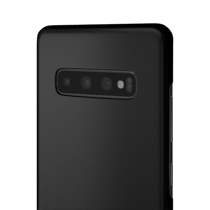 Black Samsung S10 - Slim Phone Case