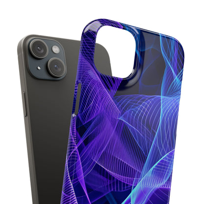 Gradient Flowscape iPhone 15 - Slim Phone Case