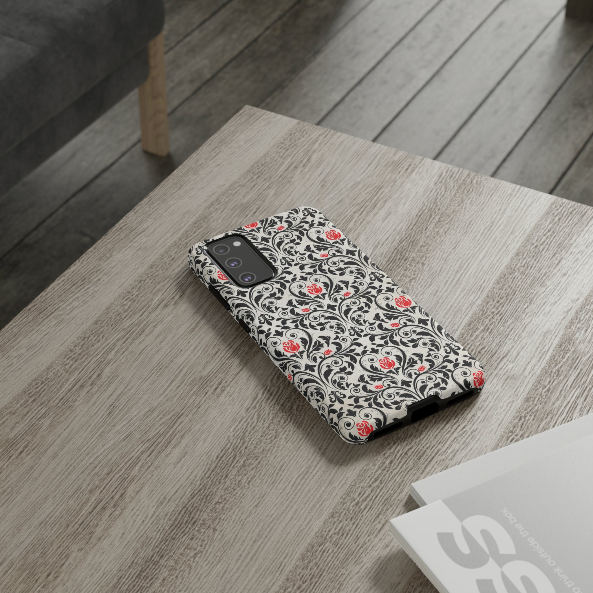 Centti Gothic Flower - Protective Phone Case