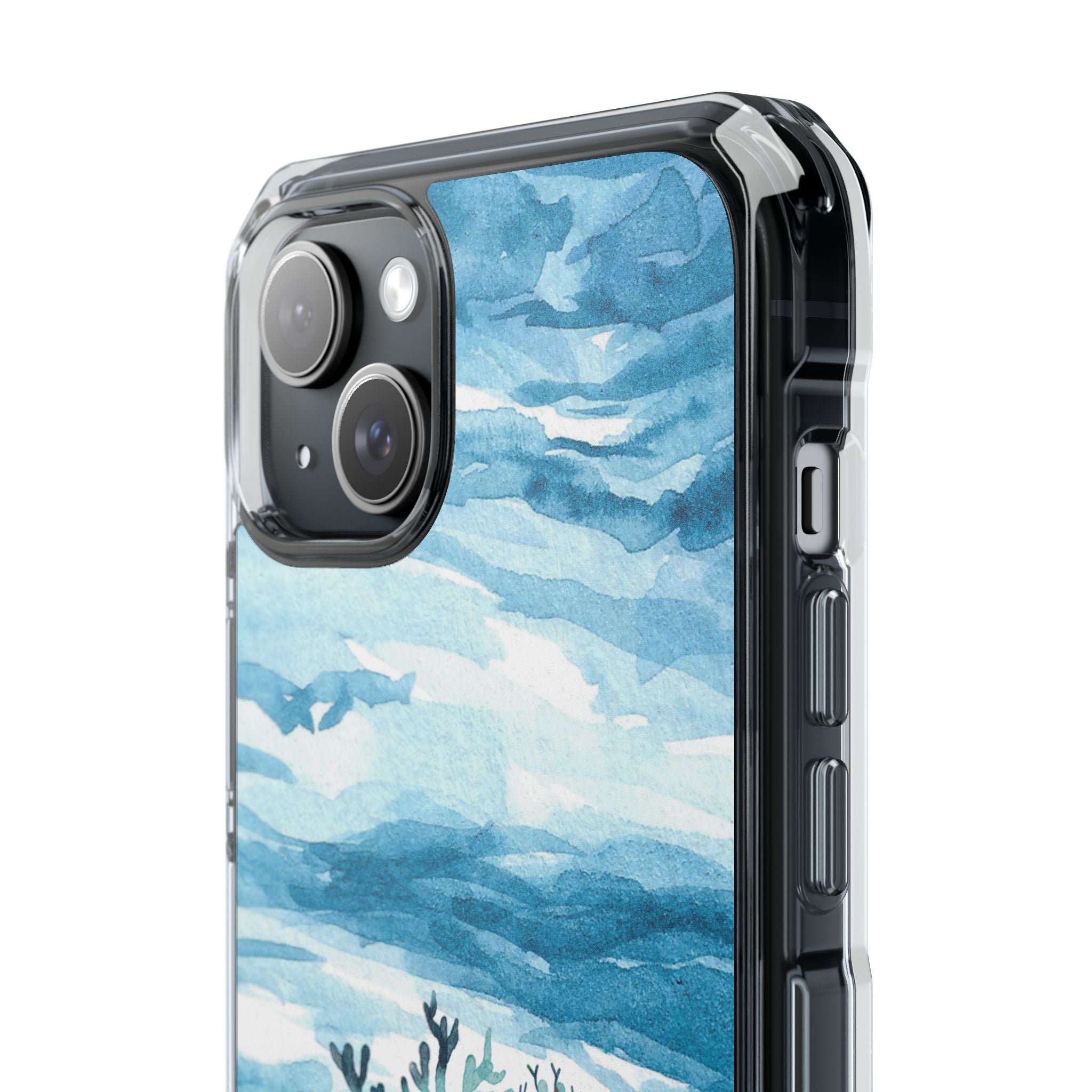 Aquatic Life Watercolors iPhone Case - Impact
