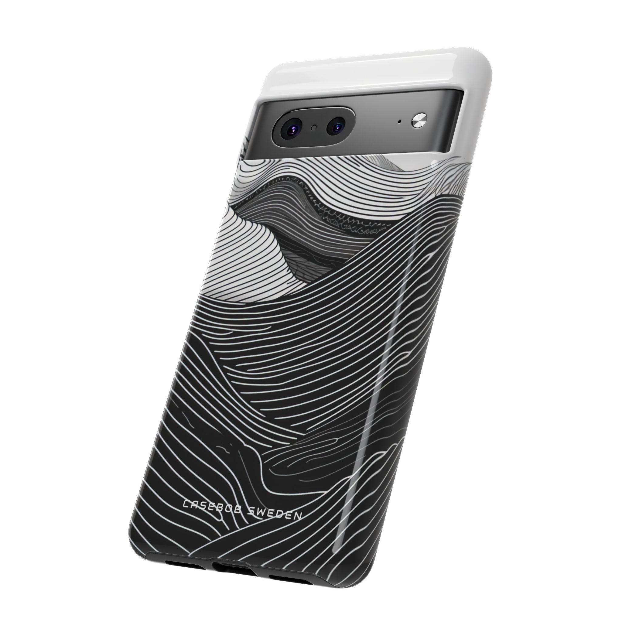 Undulating Horizon Waves Google Pixel 7 - Tough Phone Case