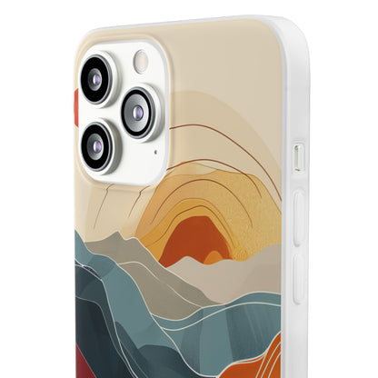 Sunset Waves | Flexible Phone Case for iPhone