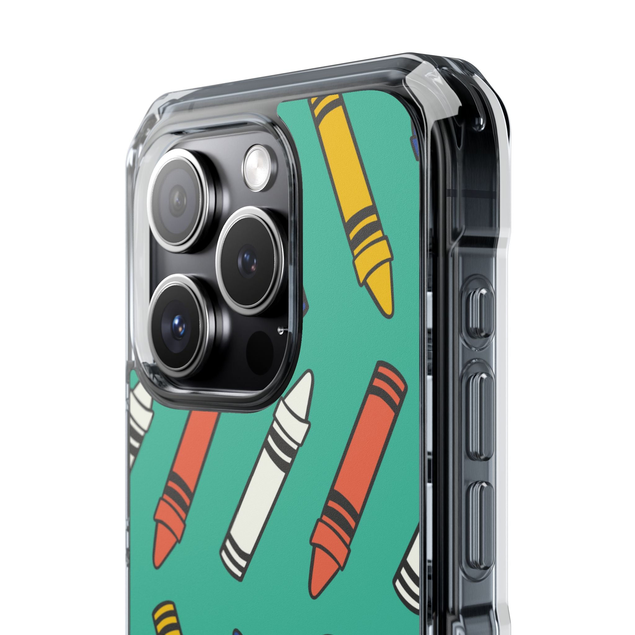 Crayons Dance Playfully iPhone Case - Impact