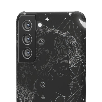 Mystic Starlit Serenity | Slim Phone Case for Samsung