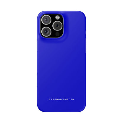 Medium Blue iPhone 16 - Slim Phone Case