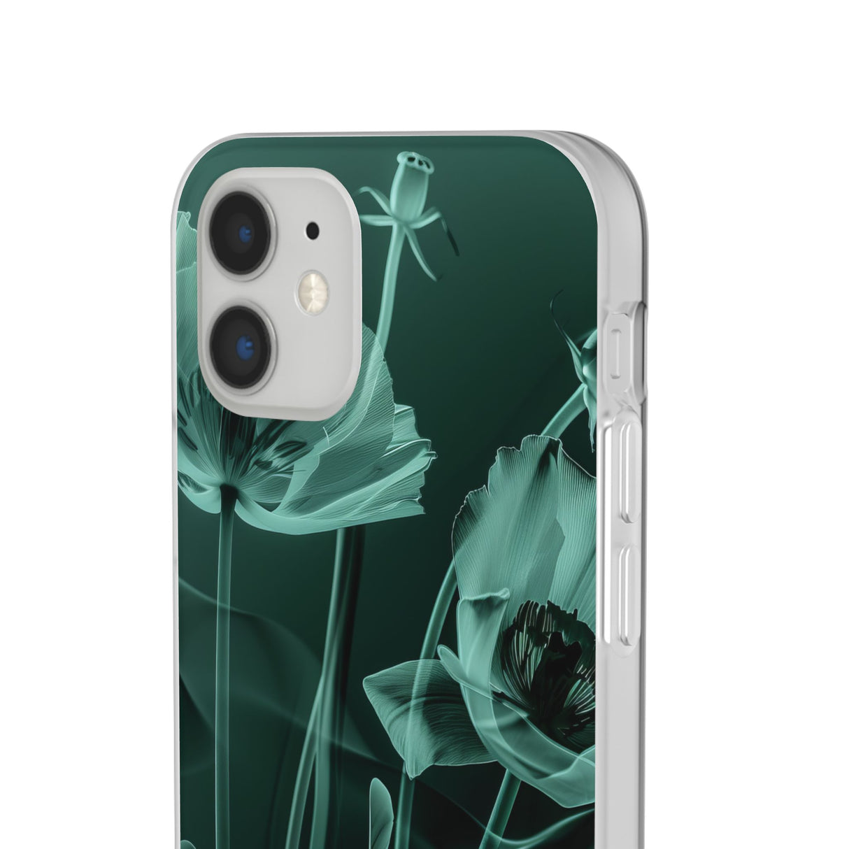 Botanische Transparenz | Flexible Handyhülle für iPhone