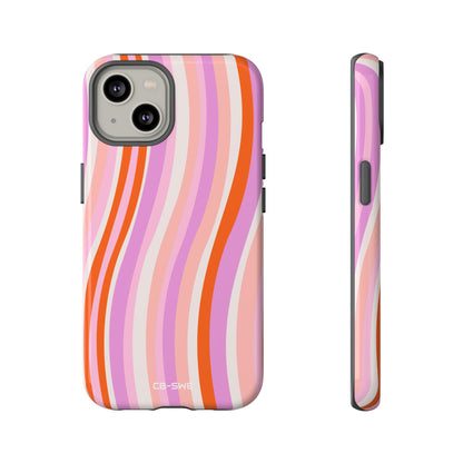 Vibrant Wave Symphony - iPhone Case
