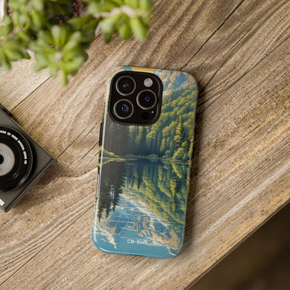 Mountain Peaks Reflect - iPhone Case