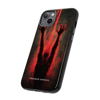 Gothic Crimson Ascension iPhone 14 - Tough Phone Case