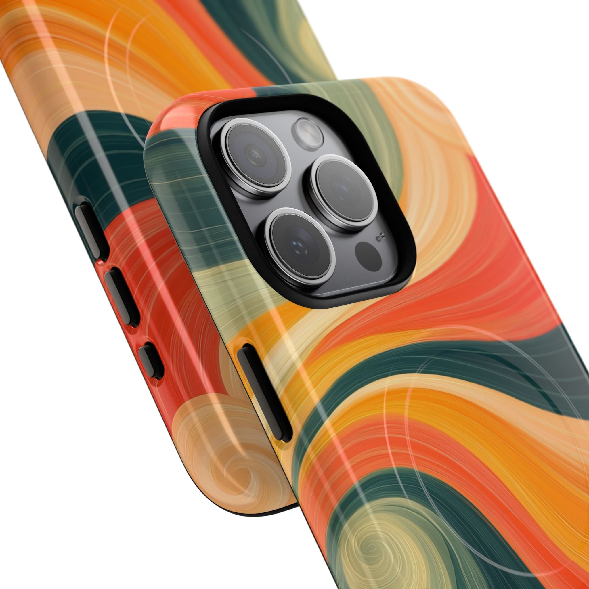 Swirling Ember iPhone 15 Pro Max Case - Tough+