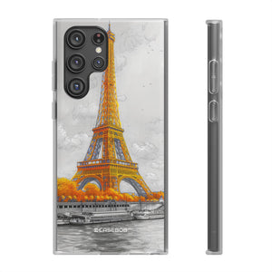 Autumnal Parisian Glow | Flexible Phone Case for Samsung Galaxy