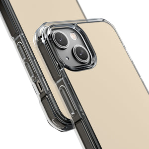 Champagner-Eleganz | Handyhülle für iPhone (Clear Impact Case – magnetisch) 