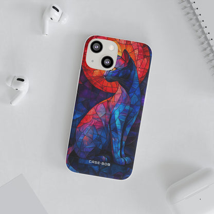 Celestial Cat iPhone 13 mini Case - Soft