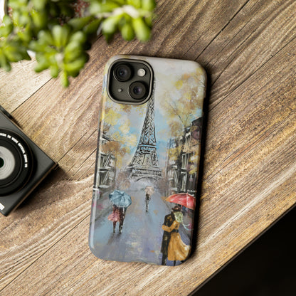 Oil Painting - Paris - Protective Phone Case