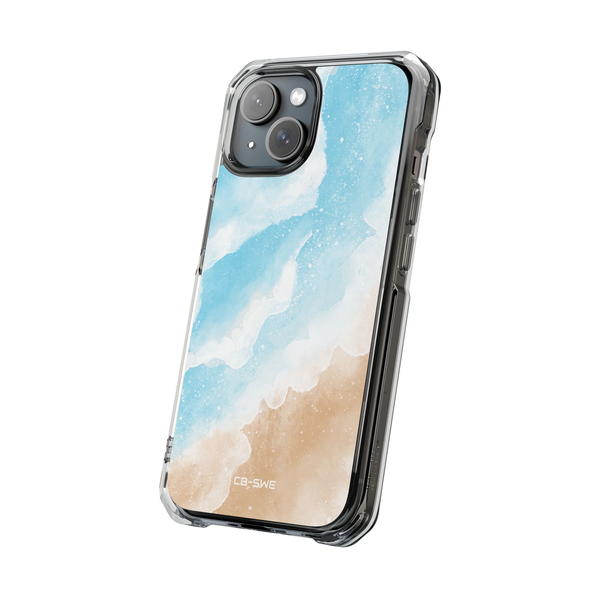 Serene Coastal Whispers iPhone Case - Impact