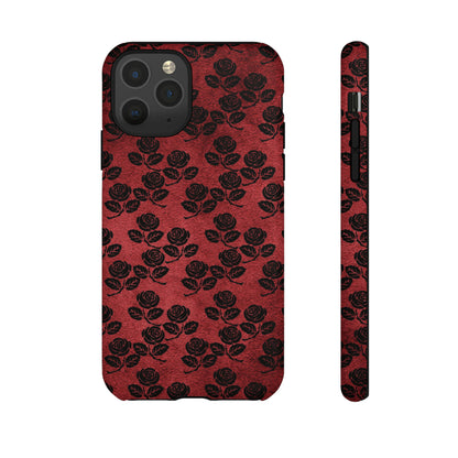 Rosemony Gothic Flower - Protective Phone Case