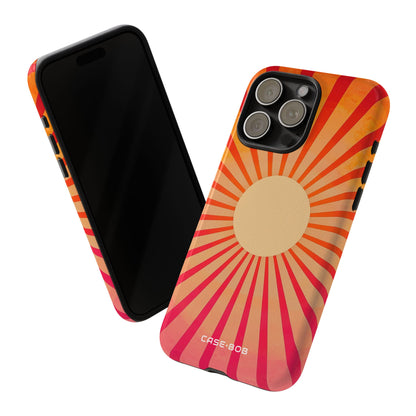 Sunburst Radiance iPhone 15 Pro Max Case - Tough