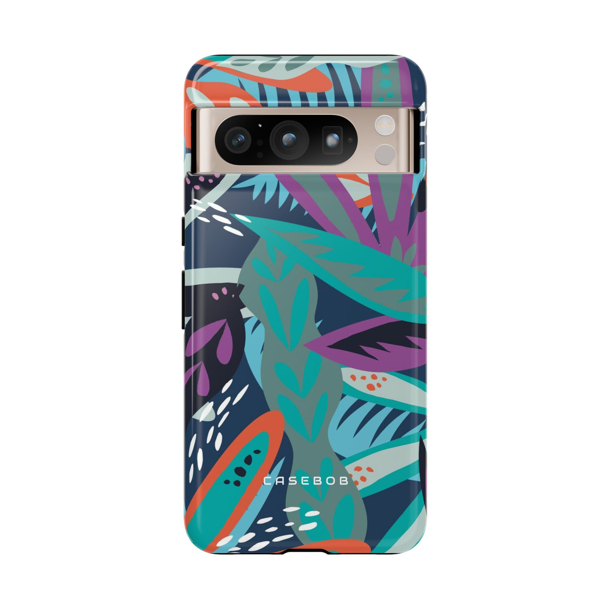 Tropical Leaf Moz - Protective Phone Case