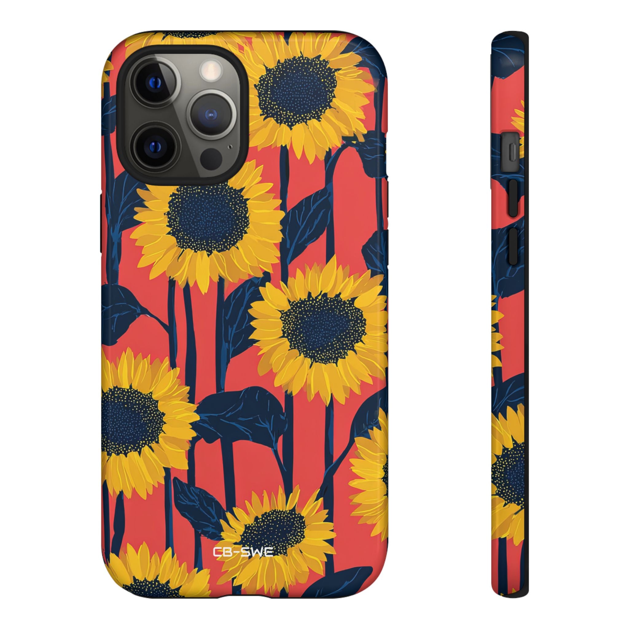 Vibrant Sunflower Rhythm - iPhone Case