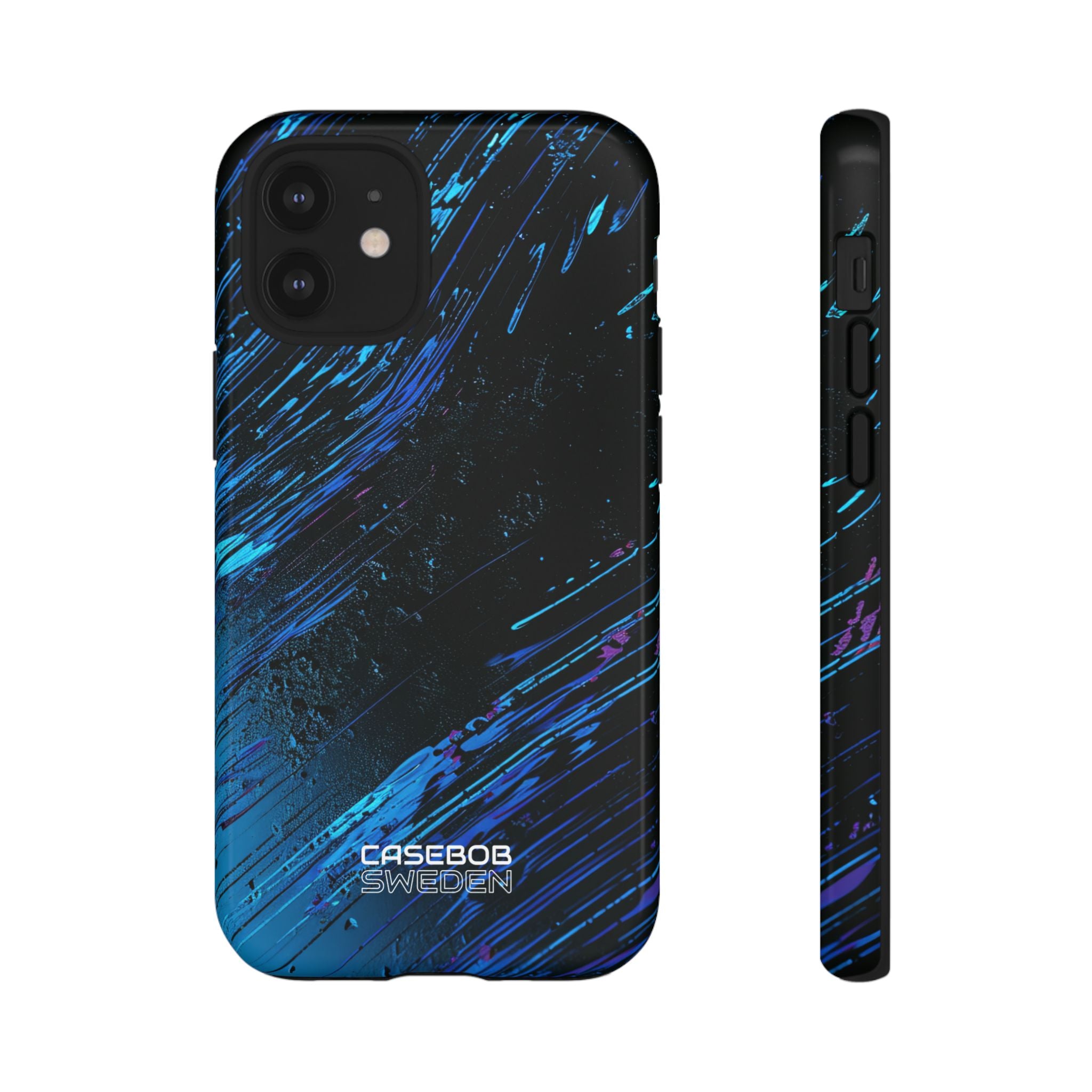Midnight Blue Currents iPhone 12 - Tough