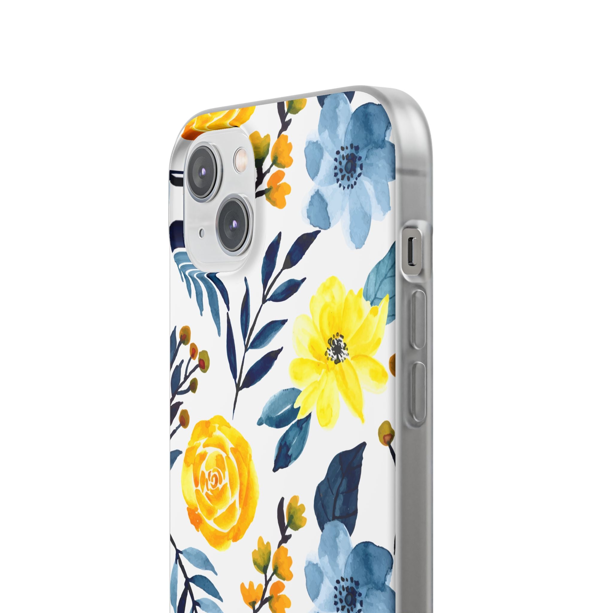 Golden Bloom iPhone 14 Plus Case - Soft