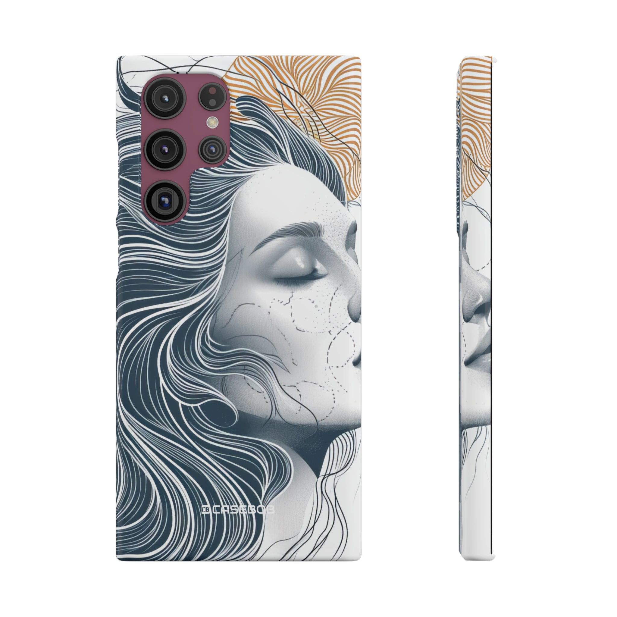 Serene Abstraction | Slim Phone Case for Samsung