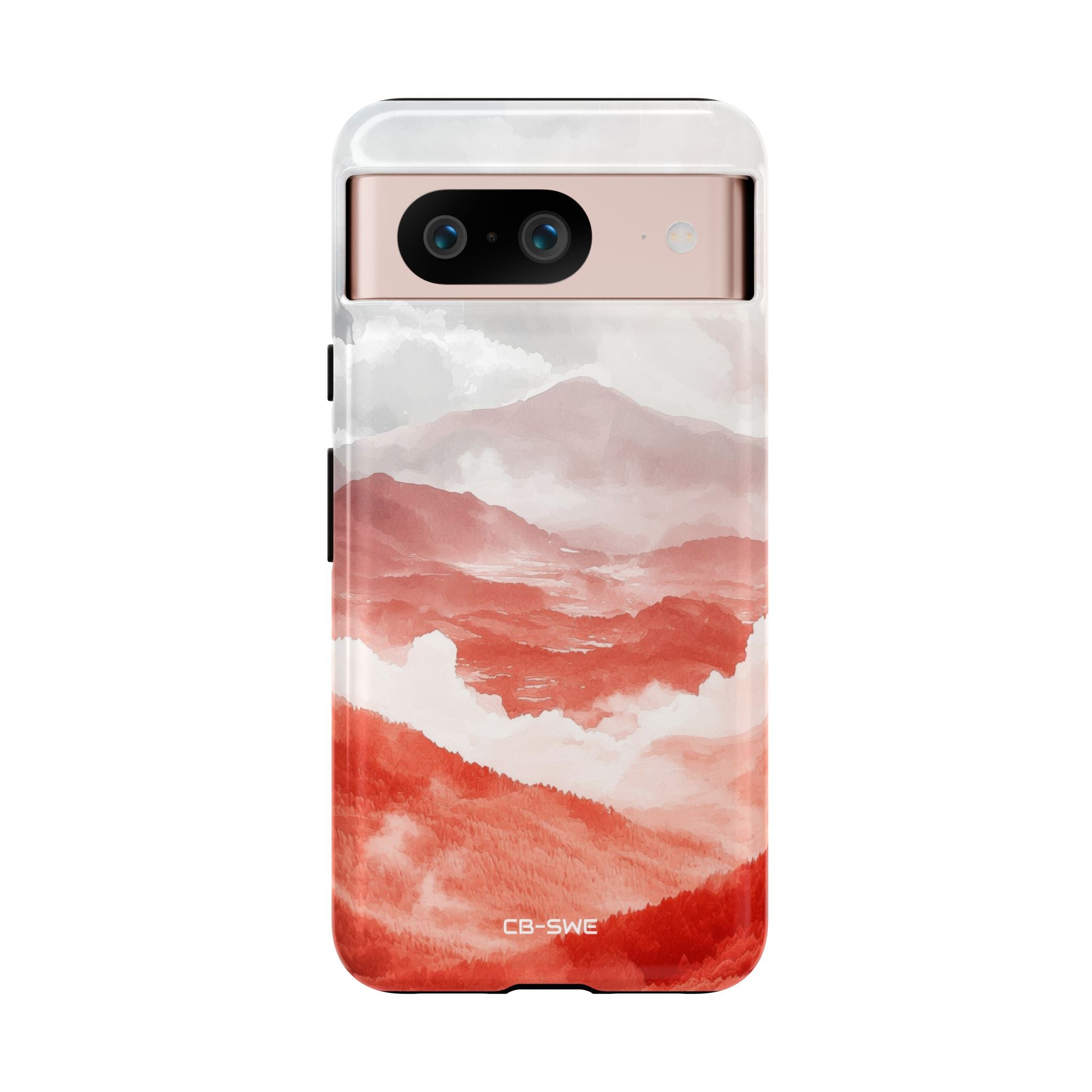 Mountain Flames Rise - Google Pixel Case