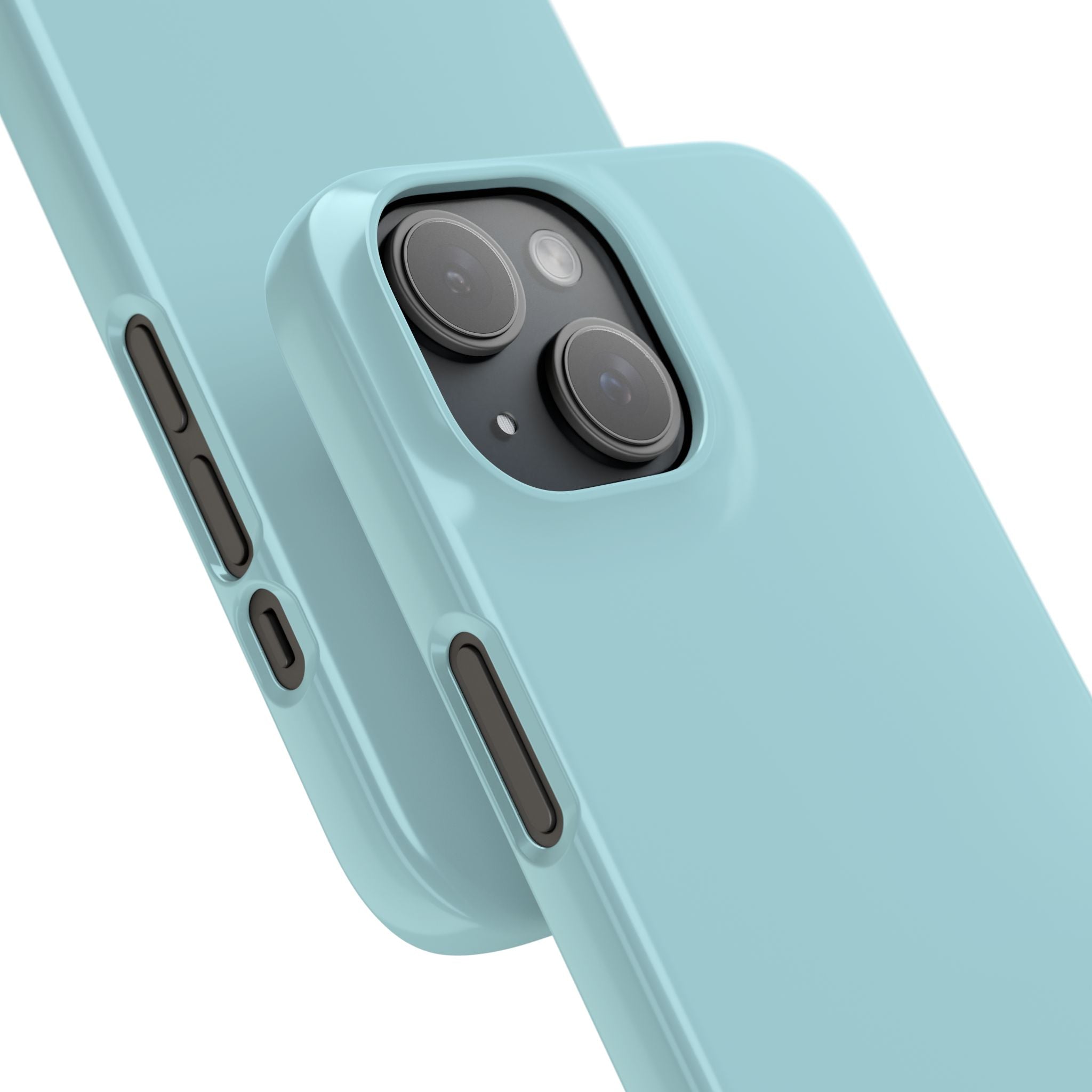 Powder Blue iPhone 15 - Slim Phone Case