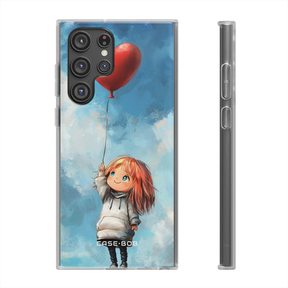 Heart Balloon Whimsy Samsung S22 Ultra Case - Soft
