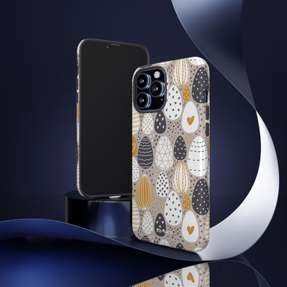 Easter Eggs Playful - iPhone Case