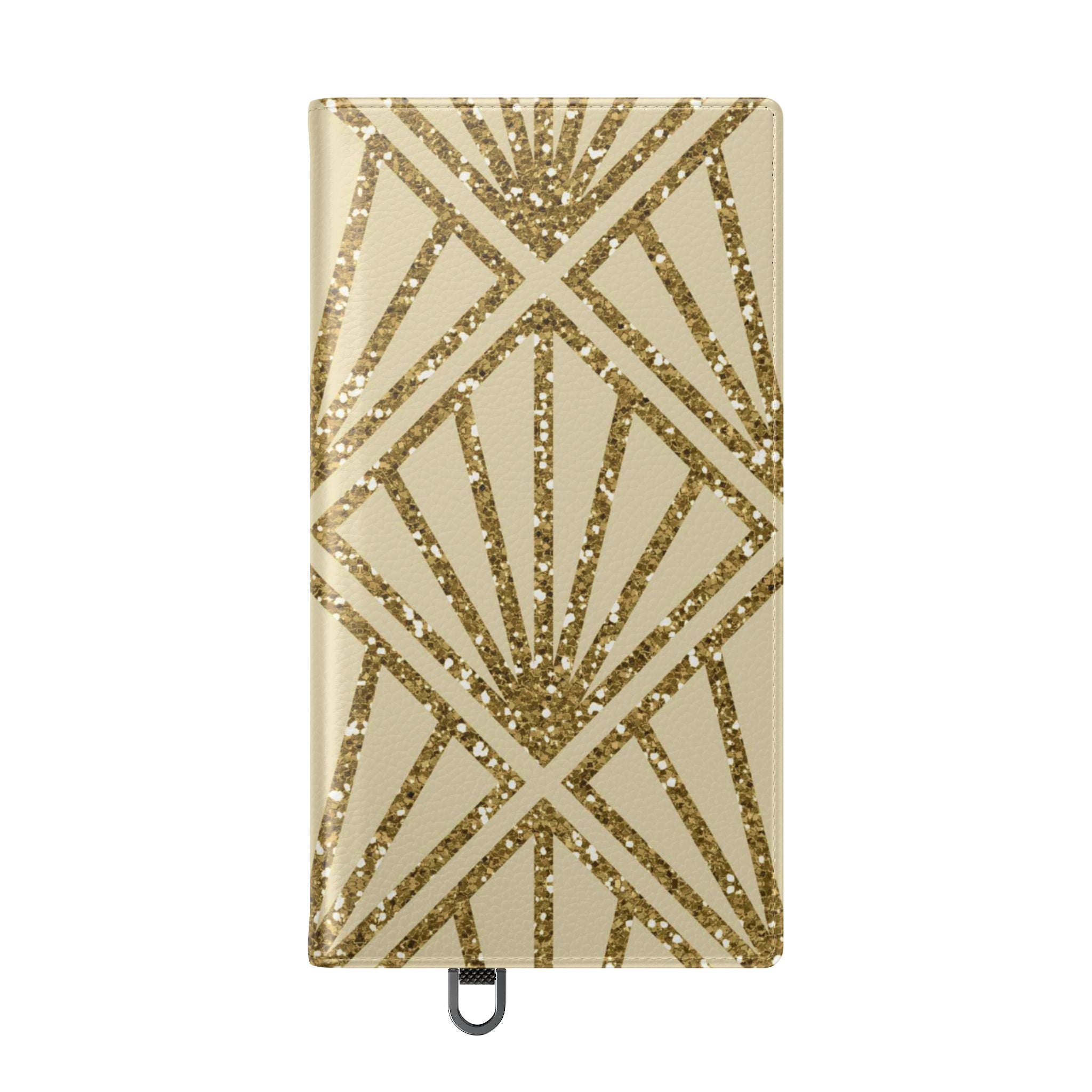 Golden Fan Sparkle - Samsung S24 Ultra Case - Wallet