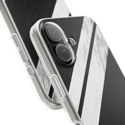 Distressed Stripe Motion iPhone 16 Case - Soft