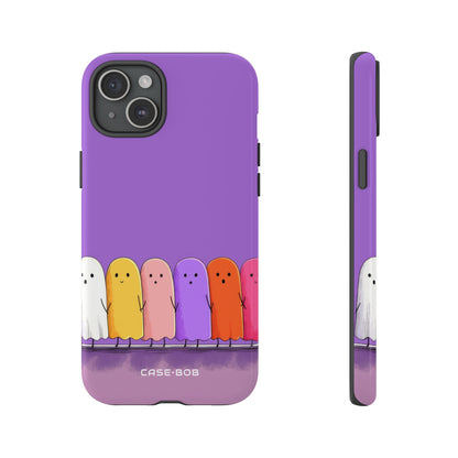 Colorful Ghosts iPhone 15 Plus Case - Tough