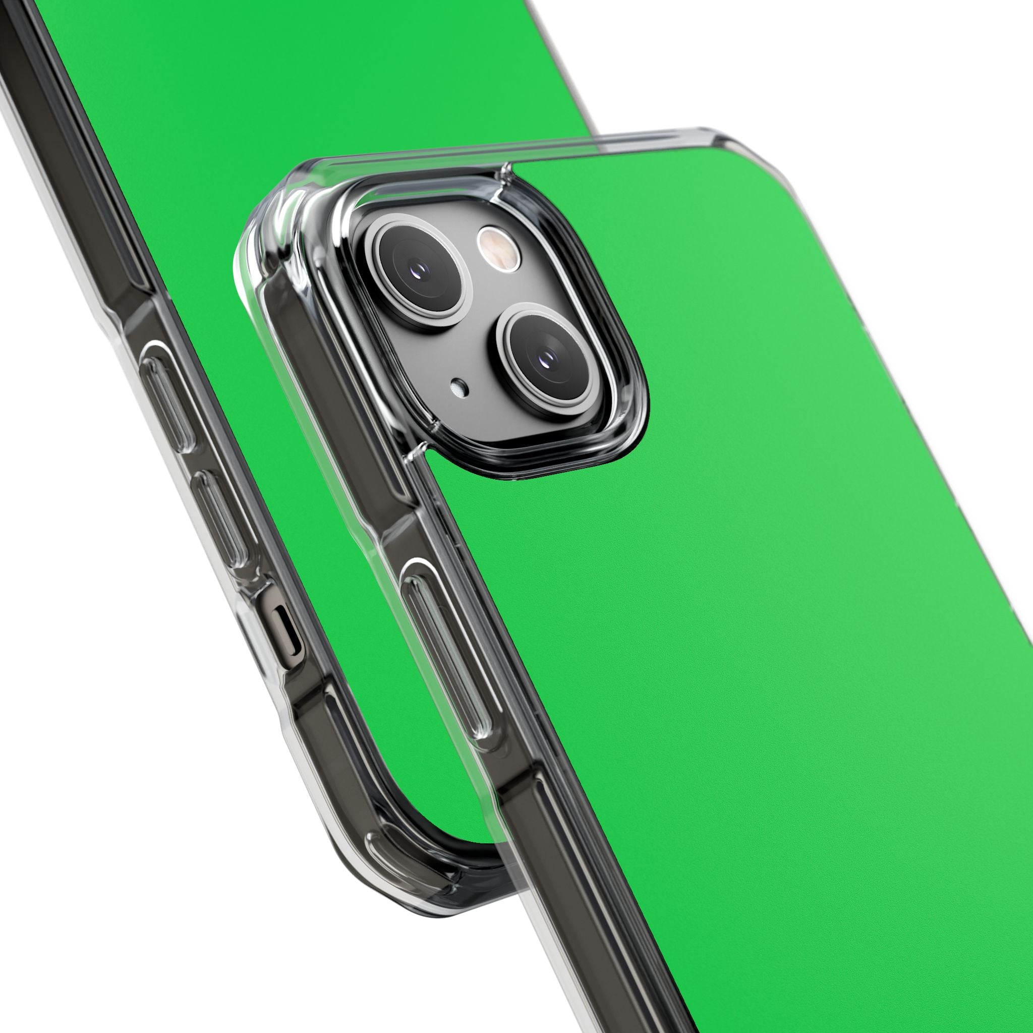 Malachite Green - Clear Impact Case for iPhone