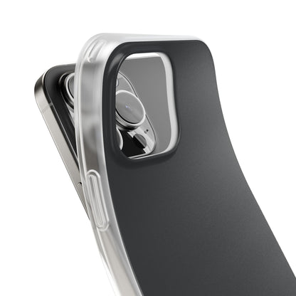 Graphite Black - Flexi iPhone 16 Phone Case