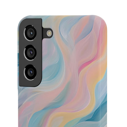 Dreamy Pastel Swirls - Slim Samsung S22 Phone Case