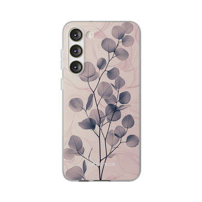 Veined Leaf Whisper Samsung S23 Plus Case - Soft