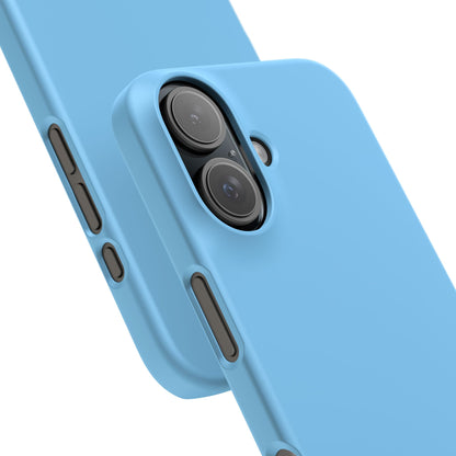 Light Sky Blue iPhone 16 - Slim Phone Case