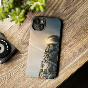 Astronaut on unexplored planet - Protective Phone Case