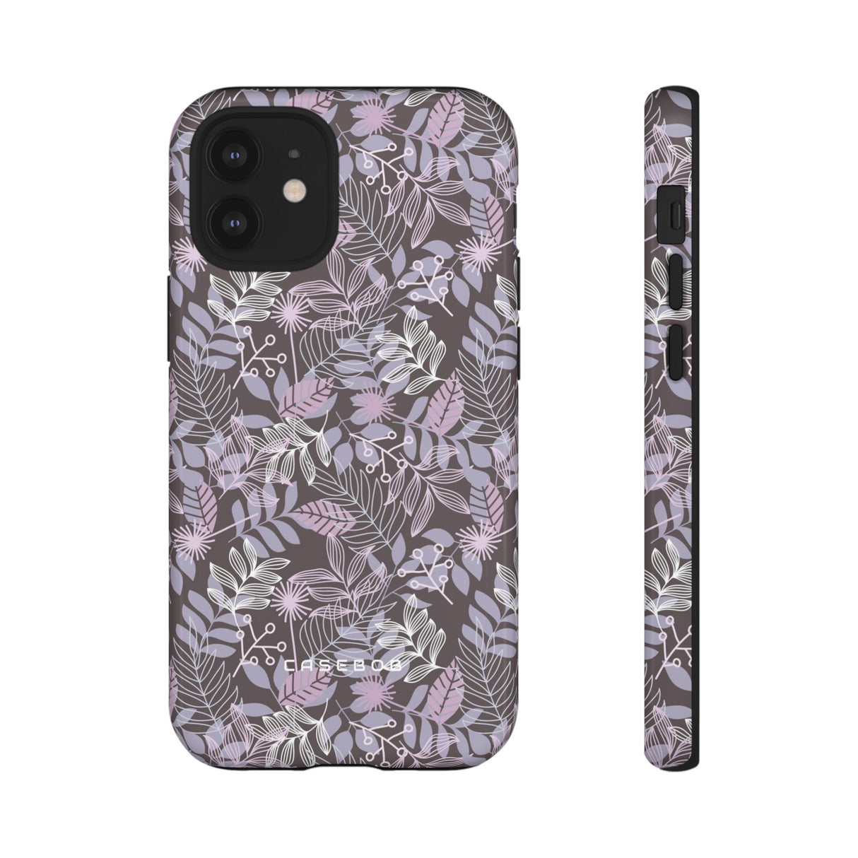 Dark Purple Leaf - Protective Phone Case