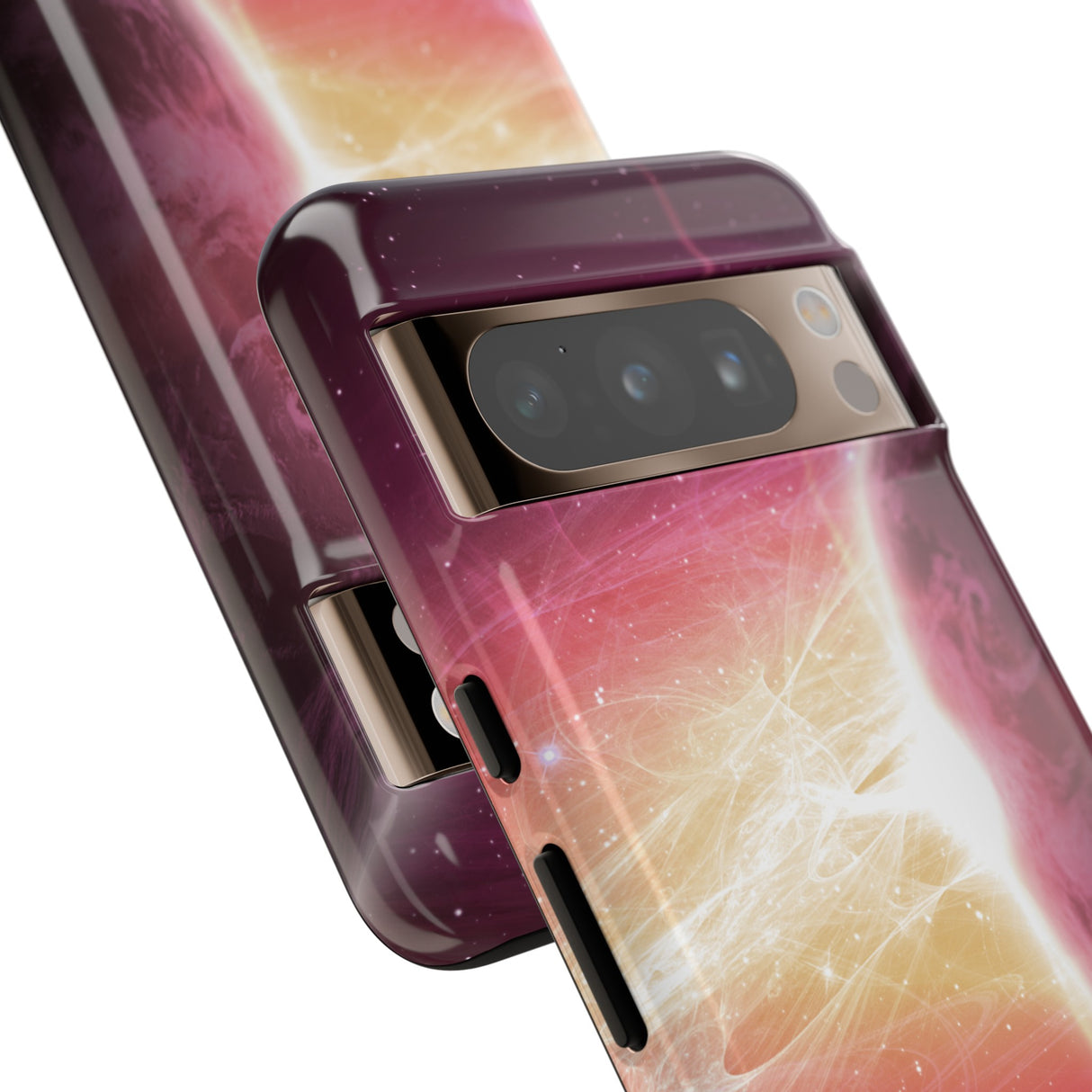 Purple Planets in Space - Protective Phone Case