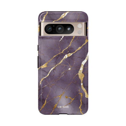 Golden Veins Flowing - Google Pixel Case